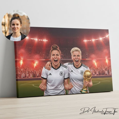 Magisches Porträt – Der Illustrierte Traum™ – Spezial für Fußballfans